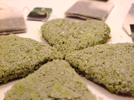 Matcha Green Tea Shortbread Cookies – Elegant Adult Treats Perfect for Morning Tea